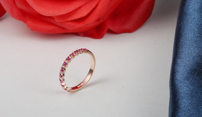 Pink Eternity Ring