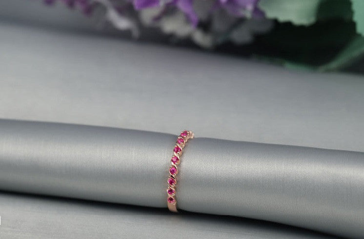 Pink Eternity Ring