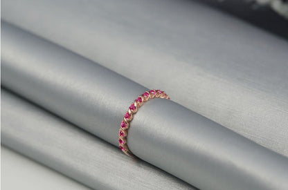 Pink Eternity Ring