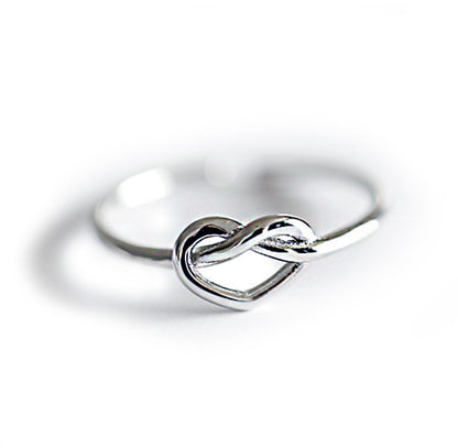 Love Knot Silver Ring