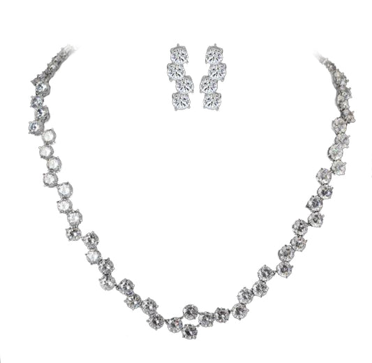 Glitzy Luxury Bridal Jewelry Set