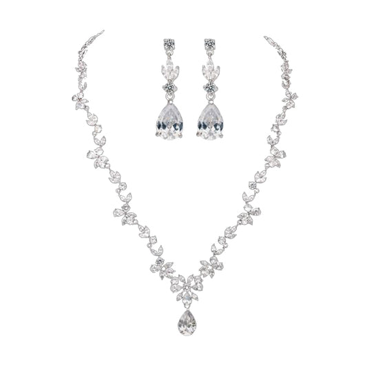 Modern Lady Luxury Bridal Jewelry Set