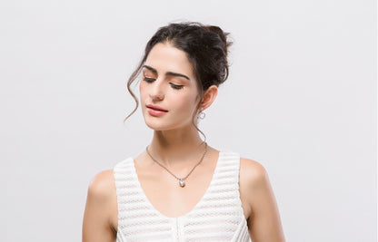 Dangle Heart Necklace
