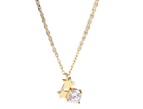 Stars in Your Eye Necklace