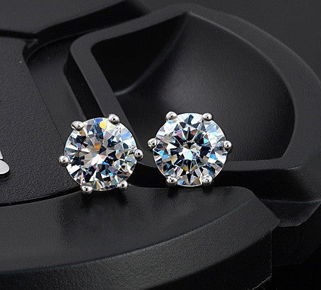 Classic Solitaire Jewelry Set (Earrings + Necklace + Ring) - VivereRosse