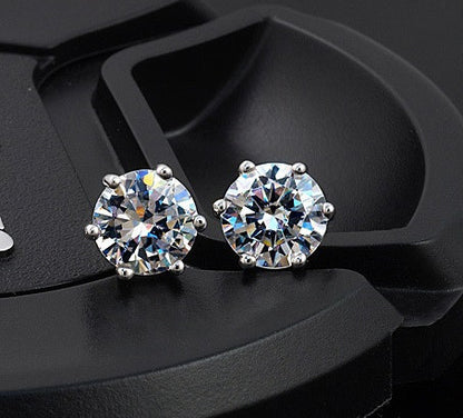 Classic Solitaire Jewelry Set (Earrings + Necklace + Ring) - VivereRosse